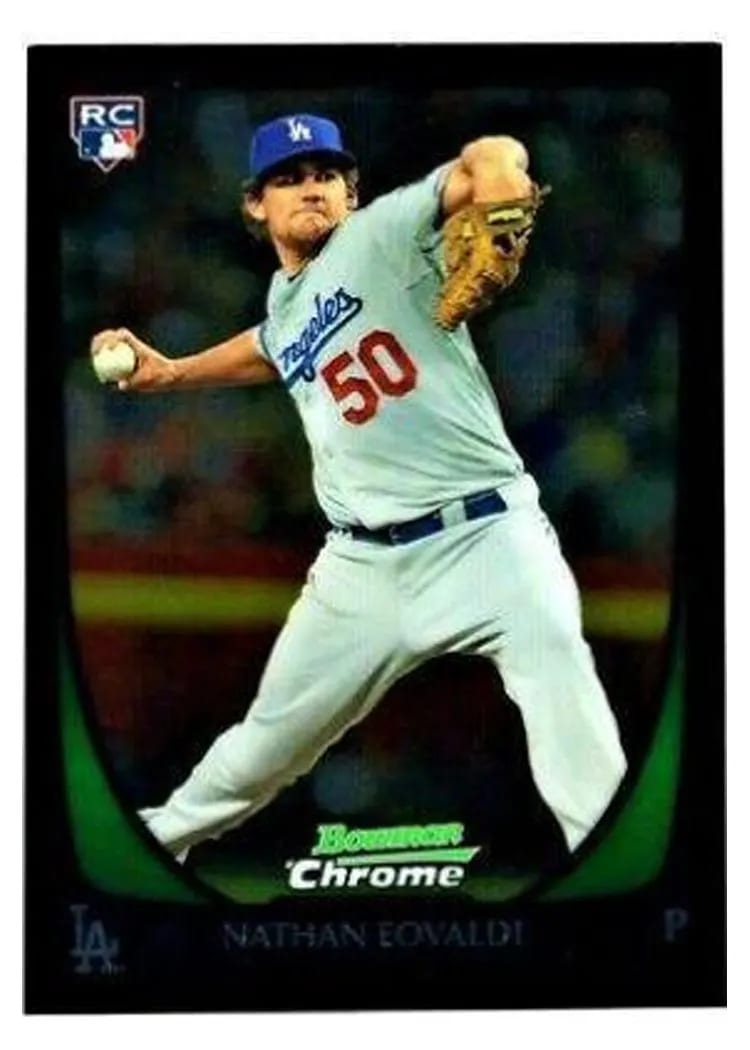 2011 Bowman Chrome Draft Nathan Eovaldi #79 card