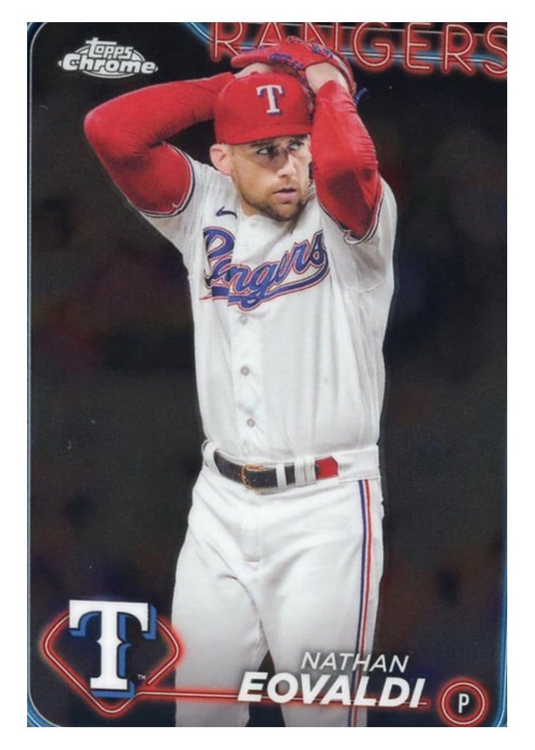 2024 Topps Chrome Base Set Nathan Eovaldi #283 card