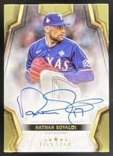 2024 Topps Five Star Autographs Nathan Eovaldi #FSA-NE card