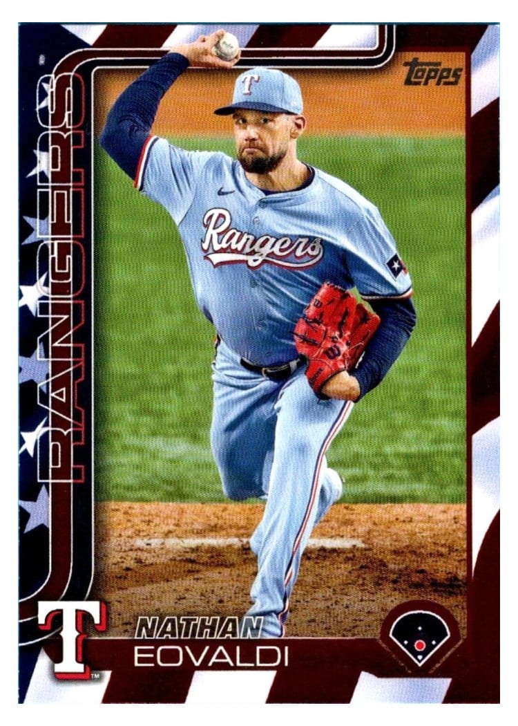2025 Topps Base Set Nathan Eovaldi #130 card