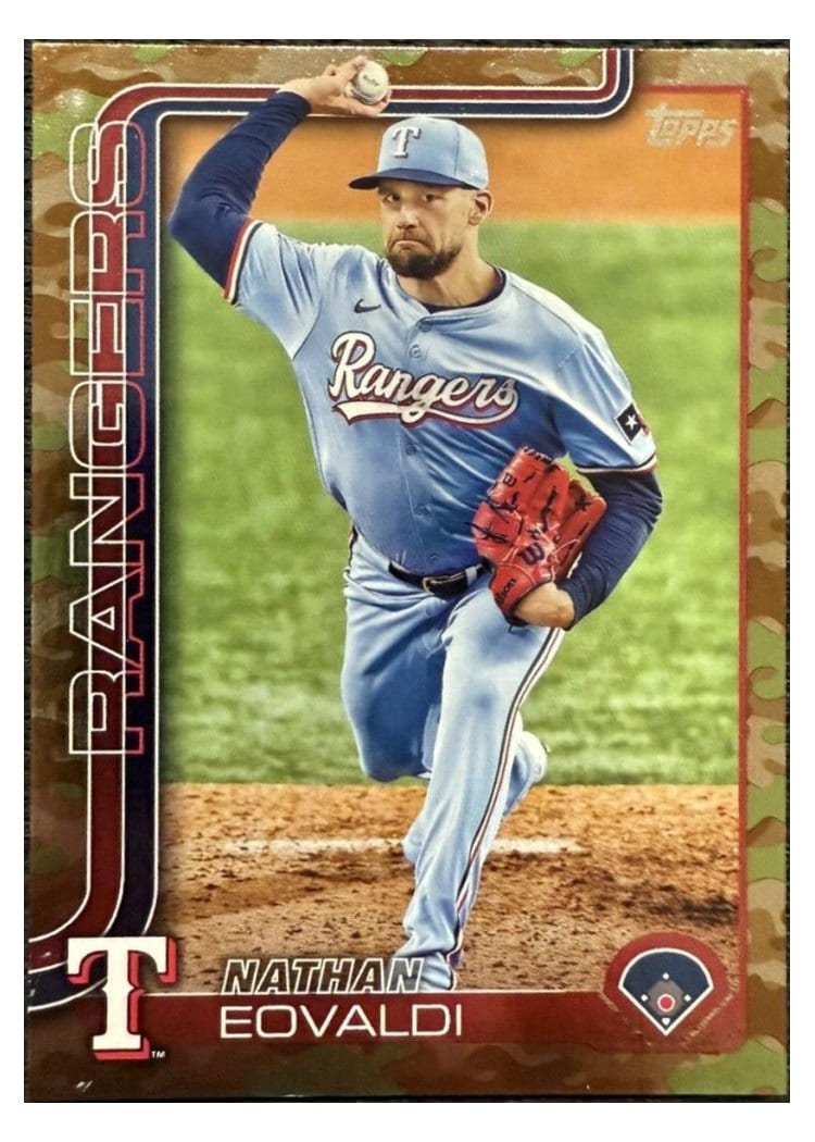 2025 Topps Base Set Nathan Eovaldi #130 card