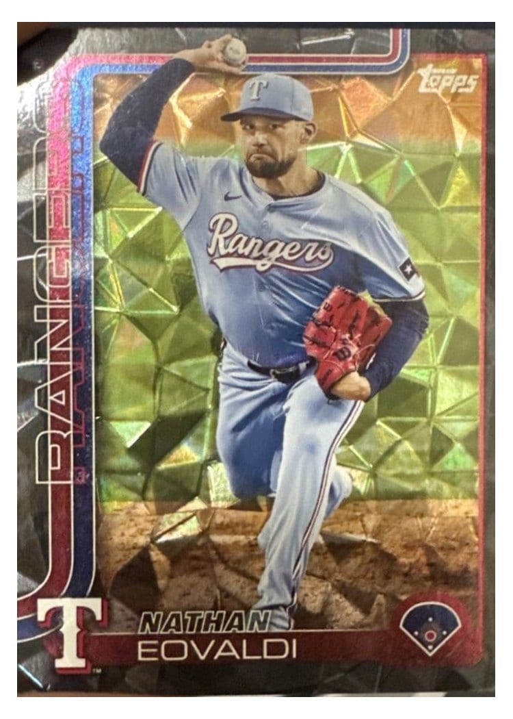 2025 Topps Base Set Nathan Eovaldi #130 card