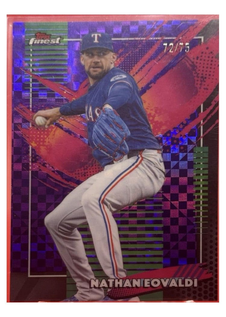 2026 Topps Finest Nathan Eovaldi #203 card