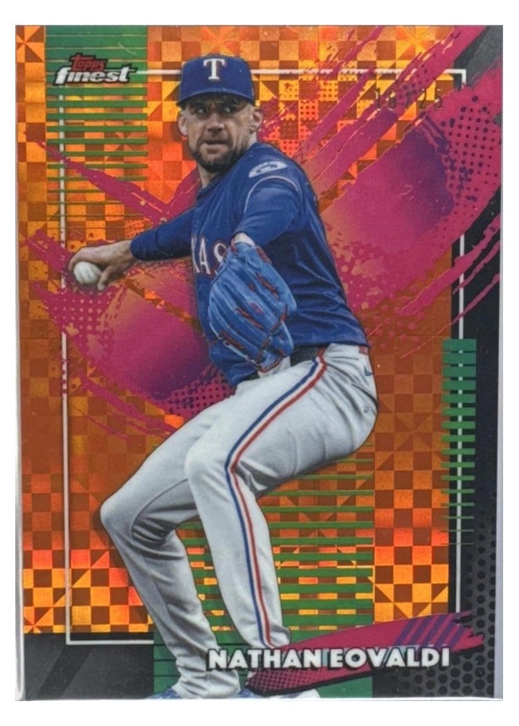 2026 Topps Finest Nathan Eovaldi #203 card