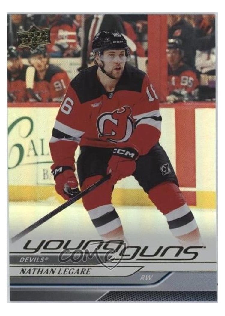 2024-25 Upper Deck Base Set Nathan Legare #717 card