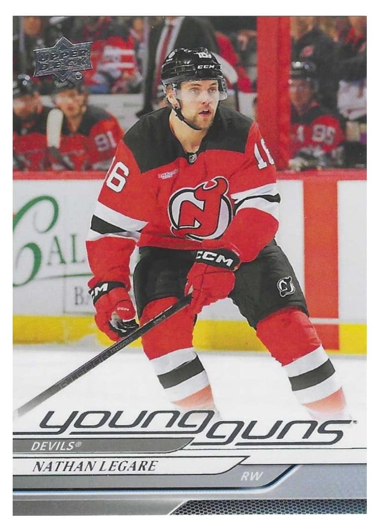 2024-25 Upper Deck Base Set Nathan Legare #717 card