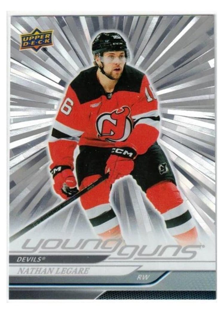 2024-25 Upper Deck Base Set Nathan Legare #717 card