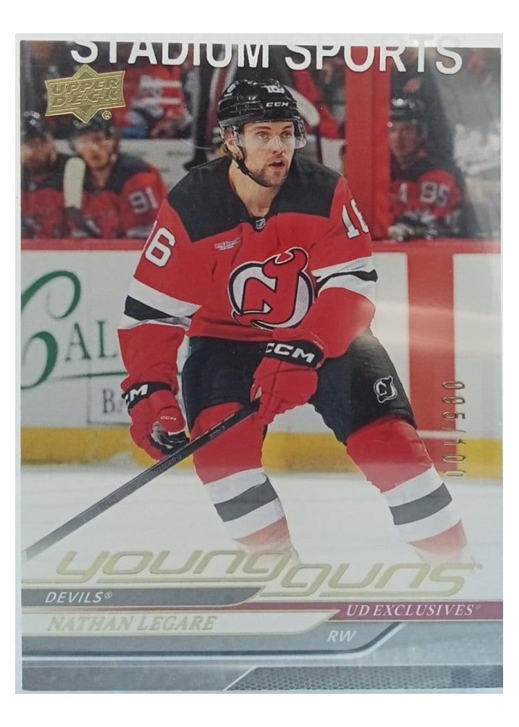 2024-25 Upper Deck Base Set Nathan Legare #717 card