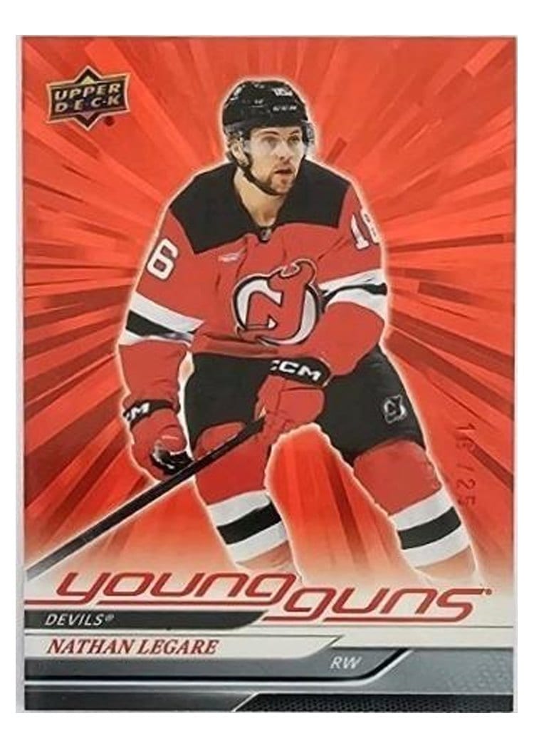 2024-25 Upper Deck Base Set Nathan Legare #717 card