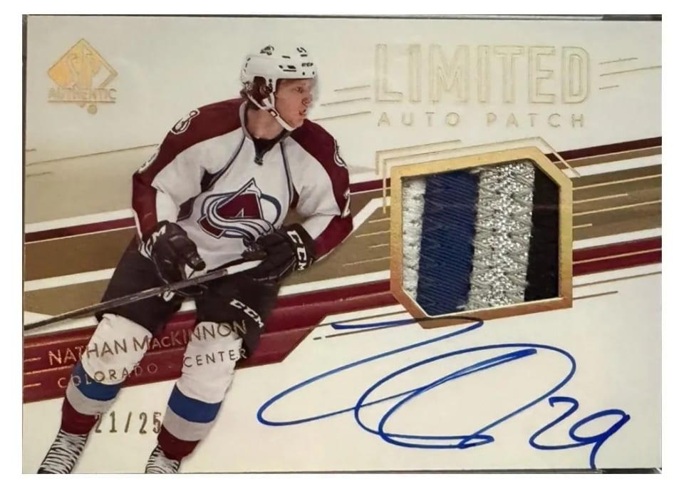 2014 SP Authentic Nathan MacKinnon #51 card