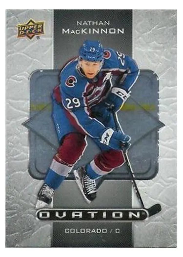 2020 Upper Deck Ovation Nathan MacKinnon #O-26 card