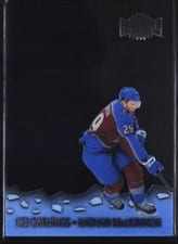 2021 Skybox Metal Universe Ice Carvings Nathan MacKinnon #IC-5 card