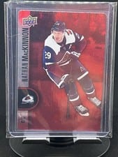 2022 Upper Deck Tim Hortons Red Die Cuts Nathan MacKinnon #DC-3 card