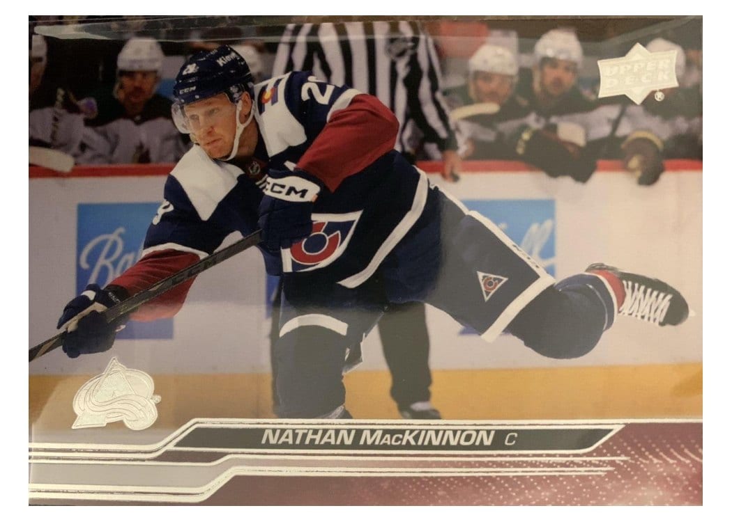 2023-24 Upper Deck Base Set Nathan MacKinnon #42 card