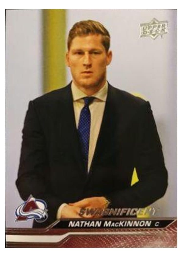 2023-24 Upper Deck Base Set Nathan MacKinnon #42 card