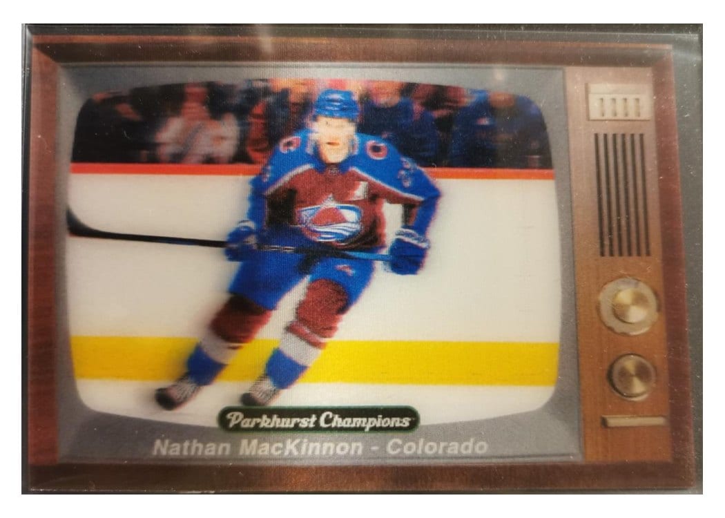 2024-25 Parkhurst Champions In Full Color Lenticulars Nathan MacKinnon #FC-2 card