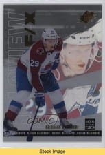 2024-25 SPx Holoview F/X Nathan MacKinnon #HV-1 card
