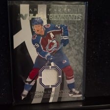 2024-25 Upper Deck Artifacts NHL Remnants Nathan MacKinnon #NR-8 card