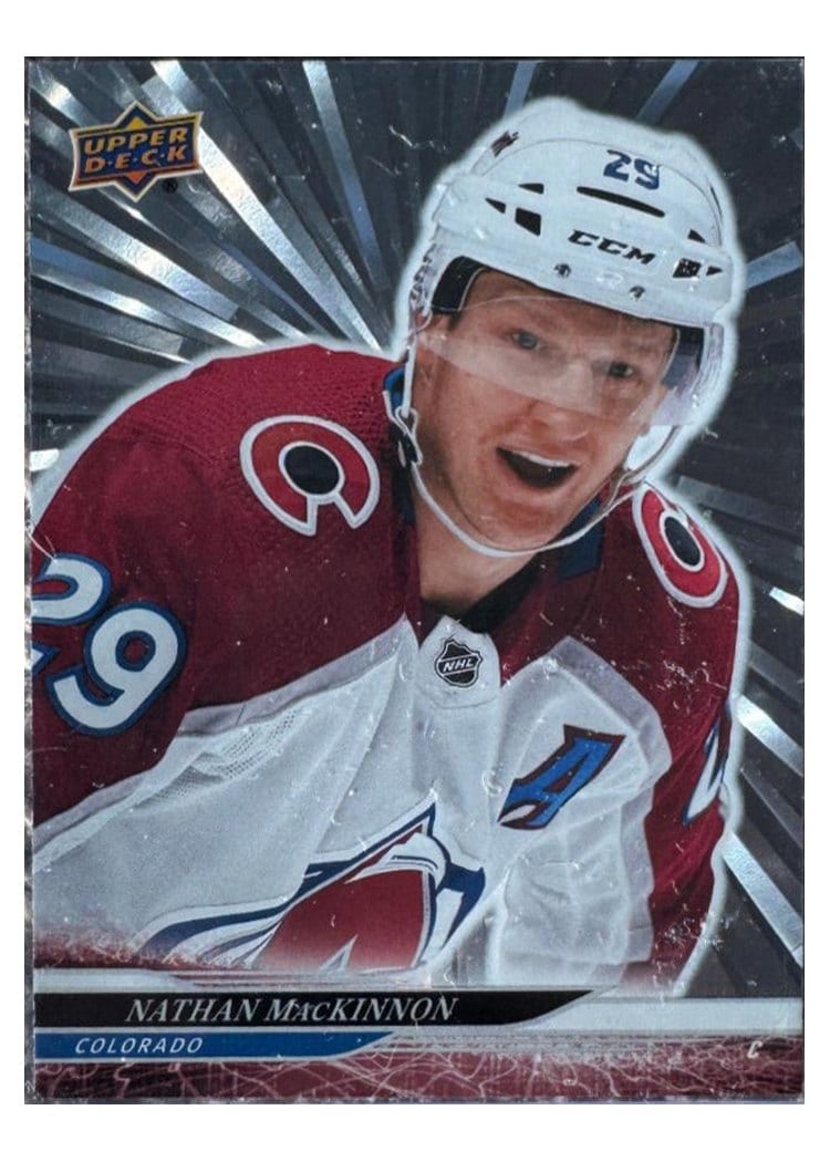2024-25 Upper Deck Base Set Nathan MacKinnon #285 card