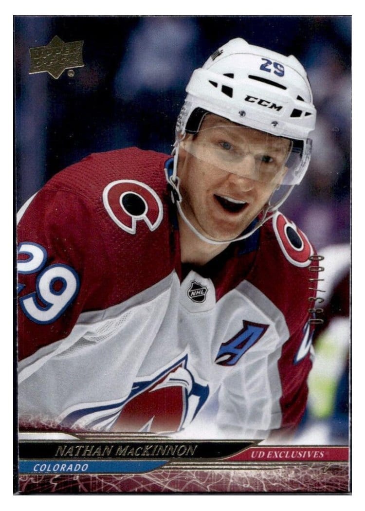 2024-25 Upper Deck Base Set Nathan MacKinnon #285 card