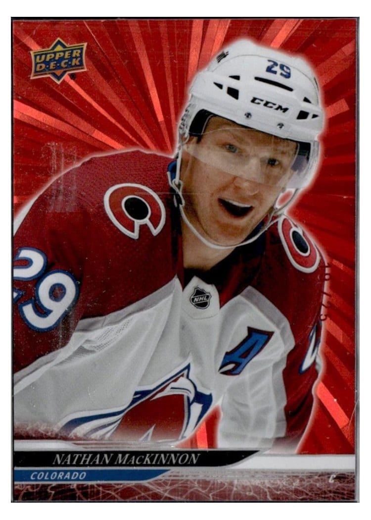 2024-25 Upper Deck Base Set Nathan MacKinnon #285 card