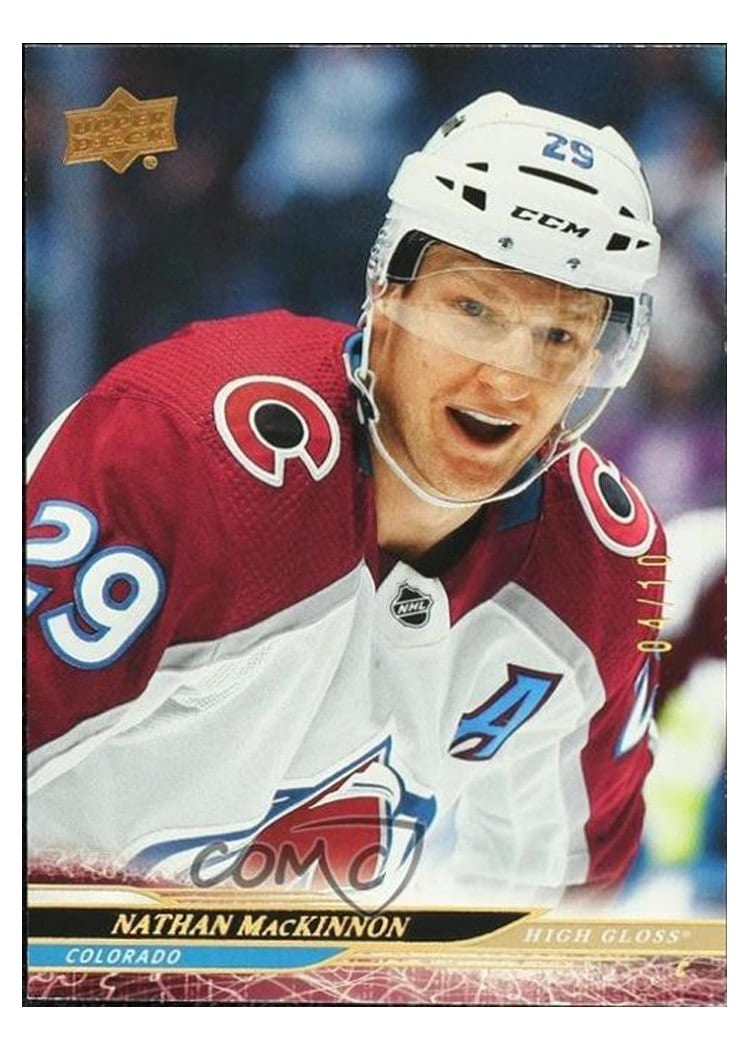 2024-25 Upper Deck Base Set Nathan MacKinnon #285 card