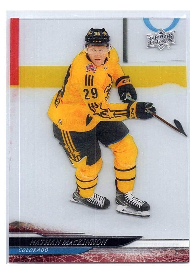 2024-25 Upper Deck Base Set Nathan MacKinnon #679 card