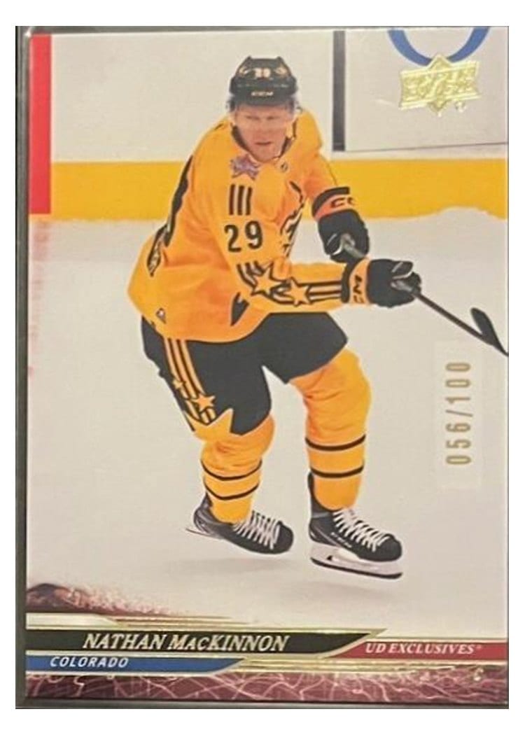 2024-25 Upper Deck Base Set Nathan MacKinnon #679 card