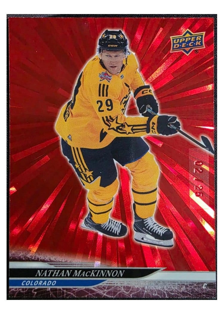 2024-25 Upper Deck Base Set Nathan MacKinnon #679 card