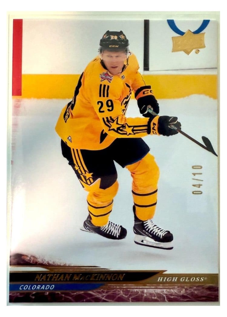 2024-25 Upper Deck Base Set Nathan MacKinnon #679 card