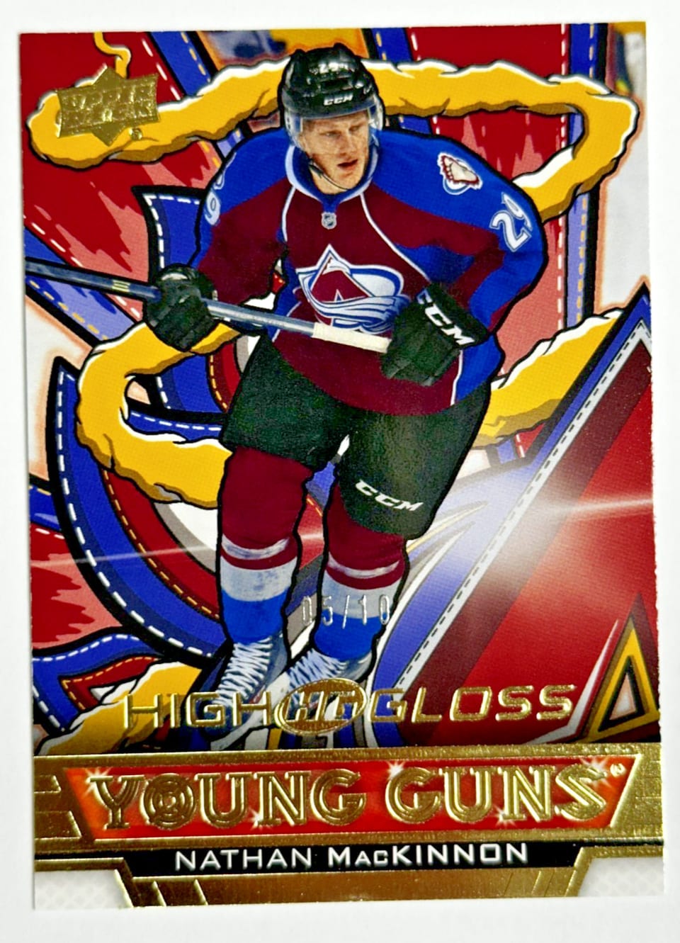 2024 Upper Deck Young Guns Renewed Nathan MacKinnon #YGR-49 card
