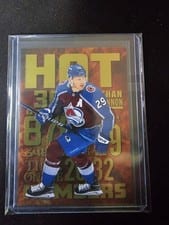 2025-26 Flair Hot Numbers Nathan MacKinnon #HN-14 card