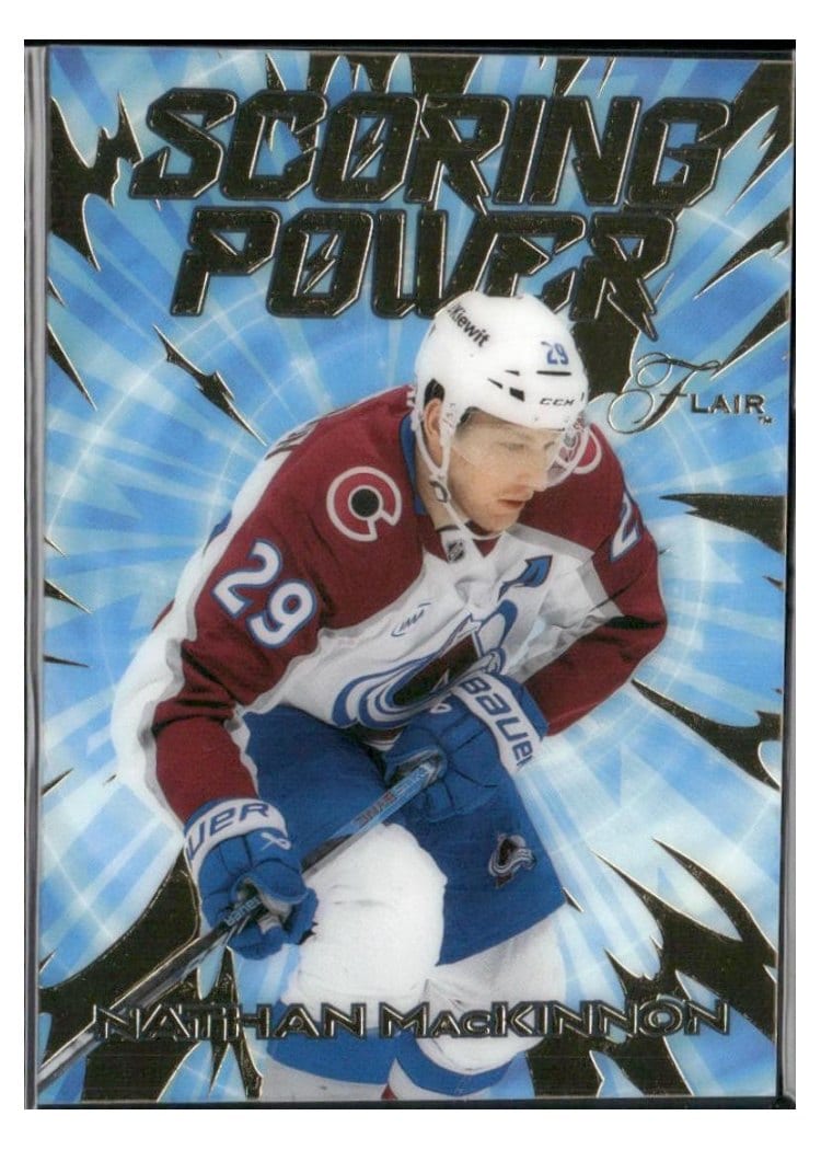 2025-26 Flair Scoring Power Nathan MacKinnon #SP-4 card