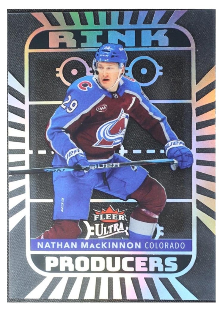 2025-26 Fleer Ultra Rink Producers Nathan MacKinnon #RP-4 card