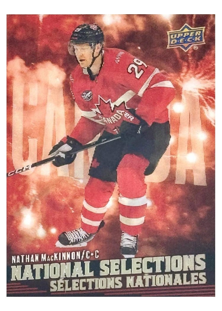 2025-26 Tim Hortons Collectors Series National Selections Nathan MacKinnon #NS-4 card