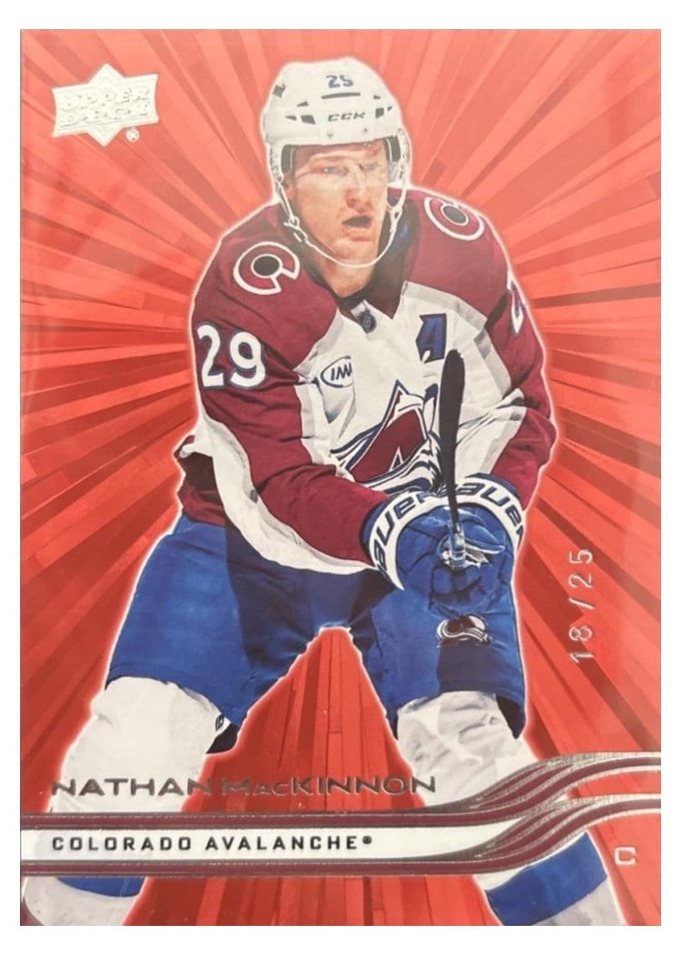 2025 Upper Deck Nathan MacKinnon #42 card