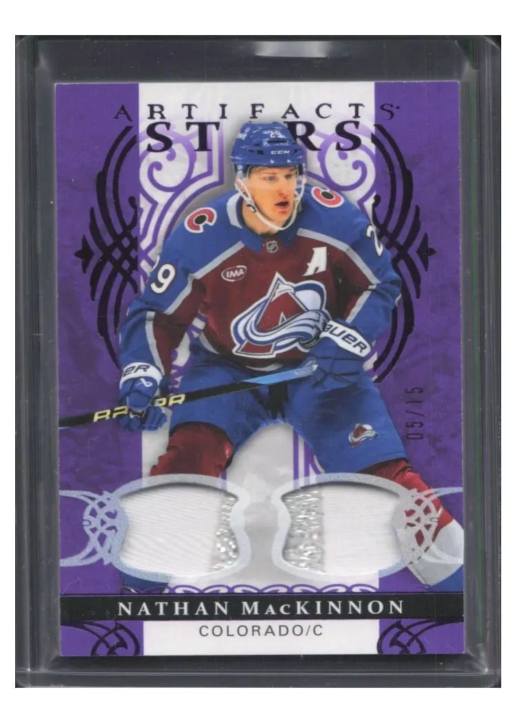 2026 Upper Deck Artifacts Nathan MacKinnon #101 card