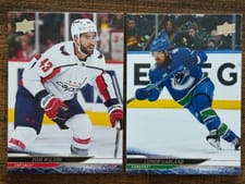 2024 Upper Deck Nathan MacKinnon / Auston Matthews #449 card