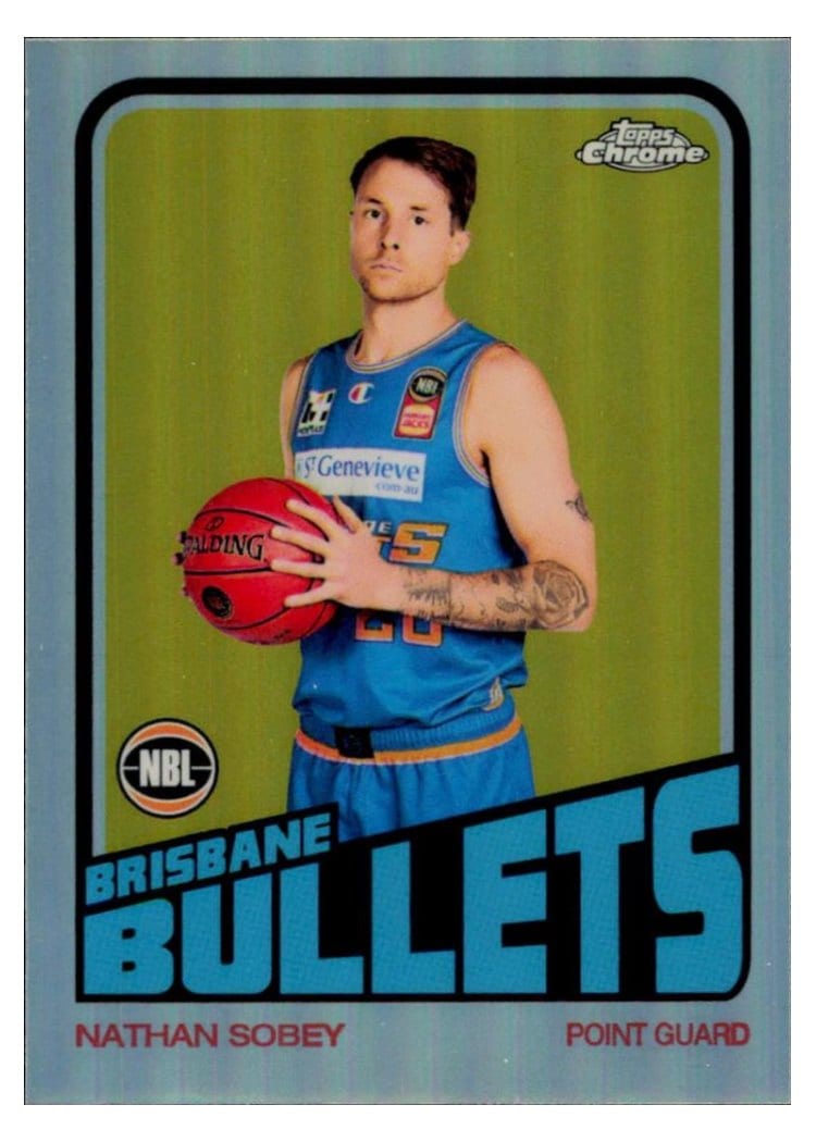 2022-23 Topps NBL 1972 Topps Basketball Nathan Sobey #72-3 card