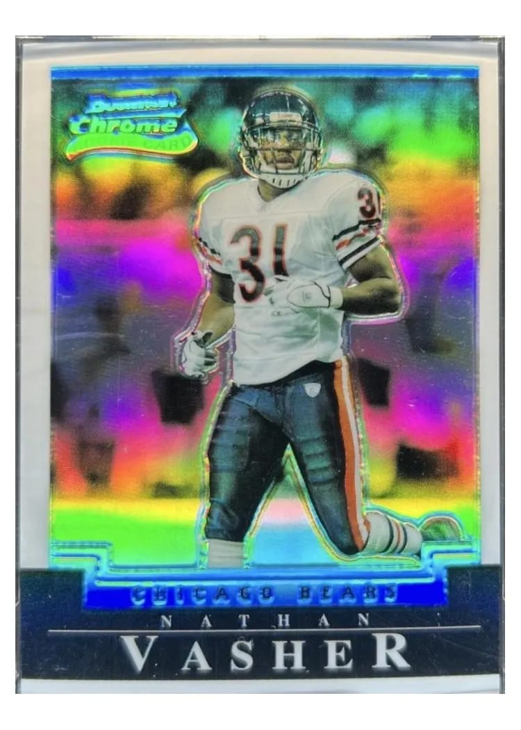 2004 Bowman Chrome Nathan Vasher #142 card