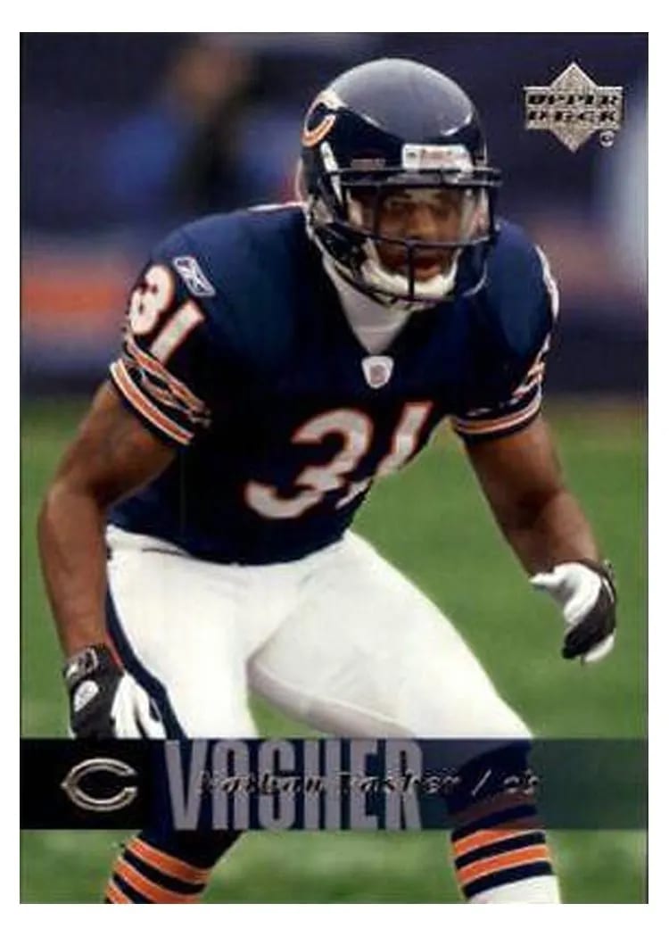 2006 Upper Deck Nathan Vasher #36 card