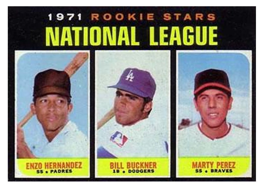 1971 Topps National League 1971 Rookie Stars #529 card