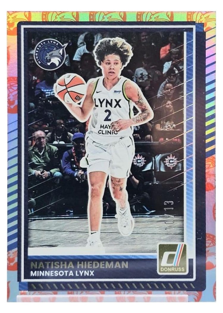 2025-26 Donruss WNBA Base Set Natisha Hiedeman #72 card