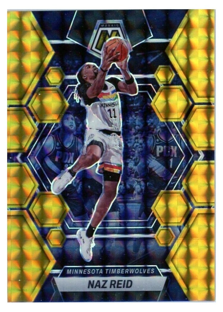 2022 Panini Mosaic Naz Reid #108 card