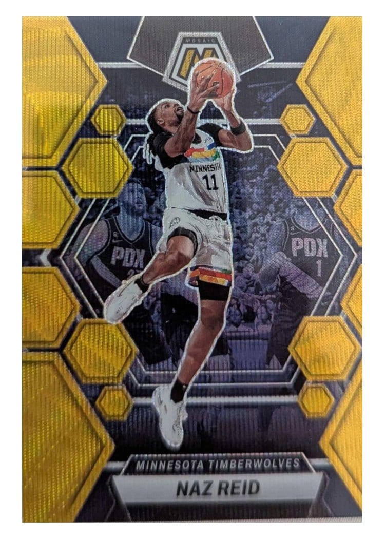 2022 Panini Mosaic Naz Reid #108 card