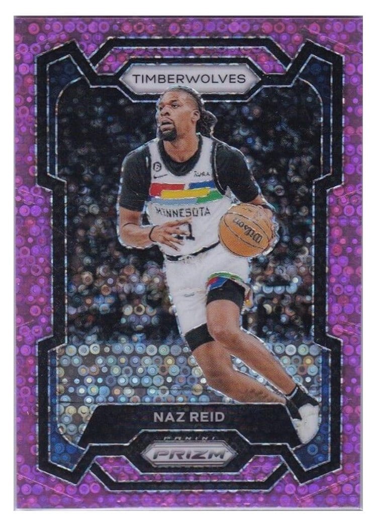 2023-24 Panini Prizm Base Set Naz Reid #204 card