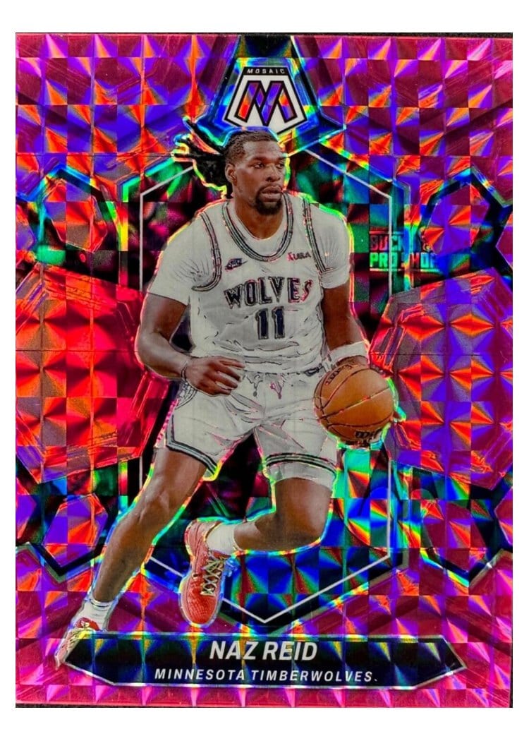 2023 Panini Mosaic Naz Reid #8 card