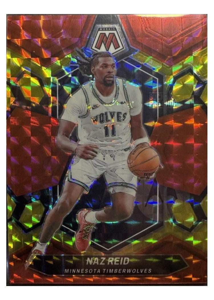 2023 Panini Mosaic Naz Reid #8 card