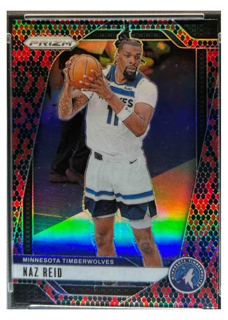 2024-25 Panini Prizm Base Set Naz Reid #176 card
