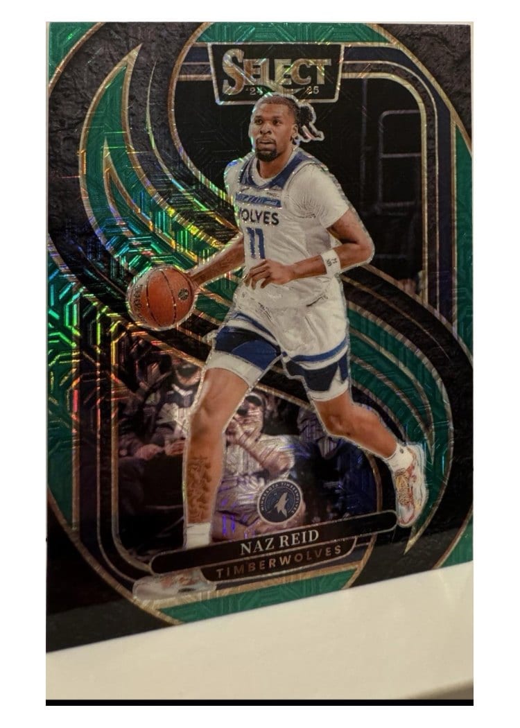 2024 Panini Select Naz Reid Green Prizm #132 card